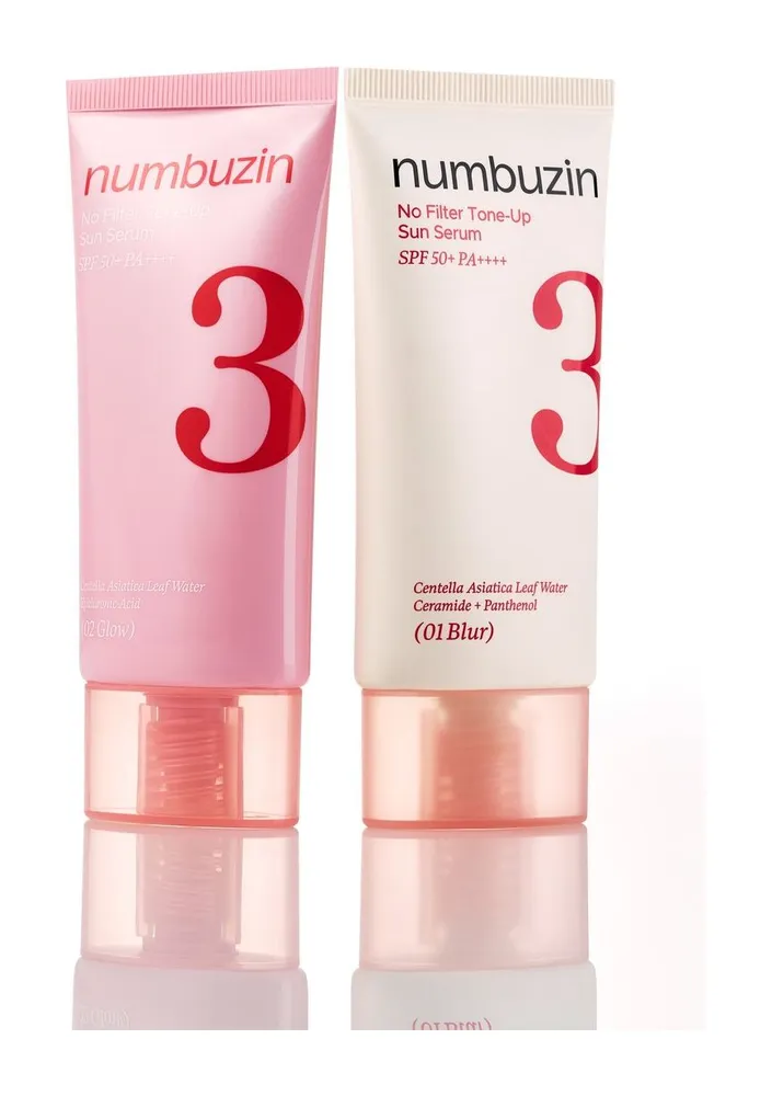 No.3 No Filter Tone-Up Sun Serum 02Glow